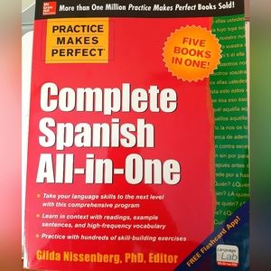 NWT Mc Graw Hill Complete Spanish 5 books in one with ONLINE APP